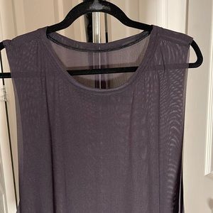 Mesh / sheer lululemon muscle tank
